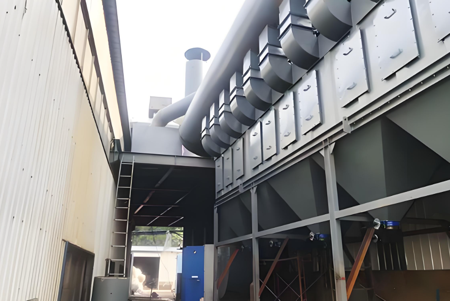 鄭州樸華科技除塵設(shè)備生產(chǎn)車(chē)間實(shí)拍圖