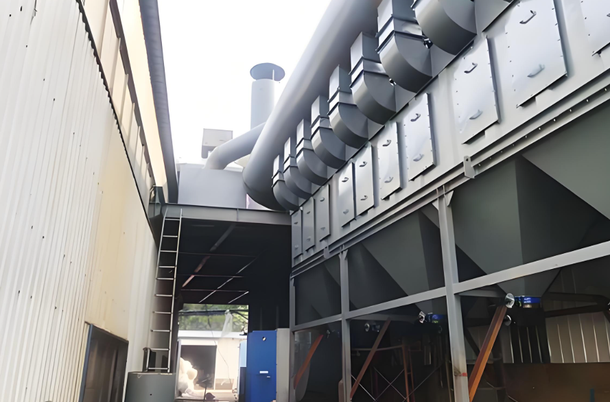 鄭州樸華科技除塵設備生產(chǎn)車間實景圖