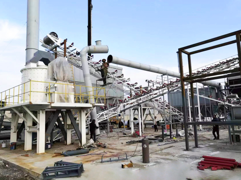 鄭州樸華科技除塵工程案例現(xiàn)場(chǎng)