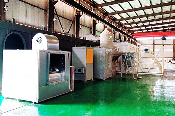 濾筒除塵器生產車間樸華科技